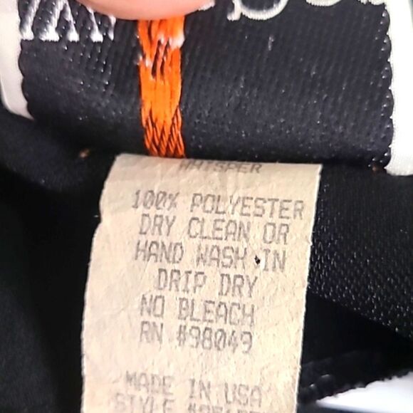 Whisper Open Front Maxi Kaftan, Black with Gold Trim, Size 2X - Picture 8 of 10